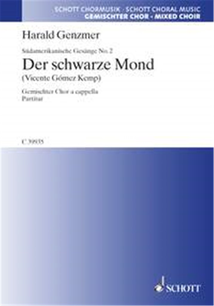 Sudamerikanische Gesange GeWV 21
